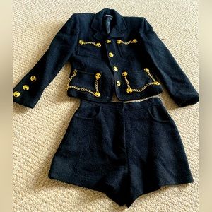 Vintage Blazer and short set (From France)
